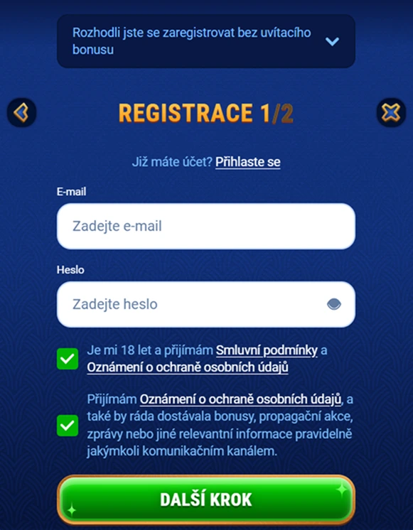 Registration 2-CZ