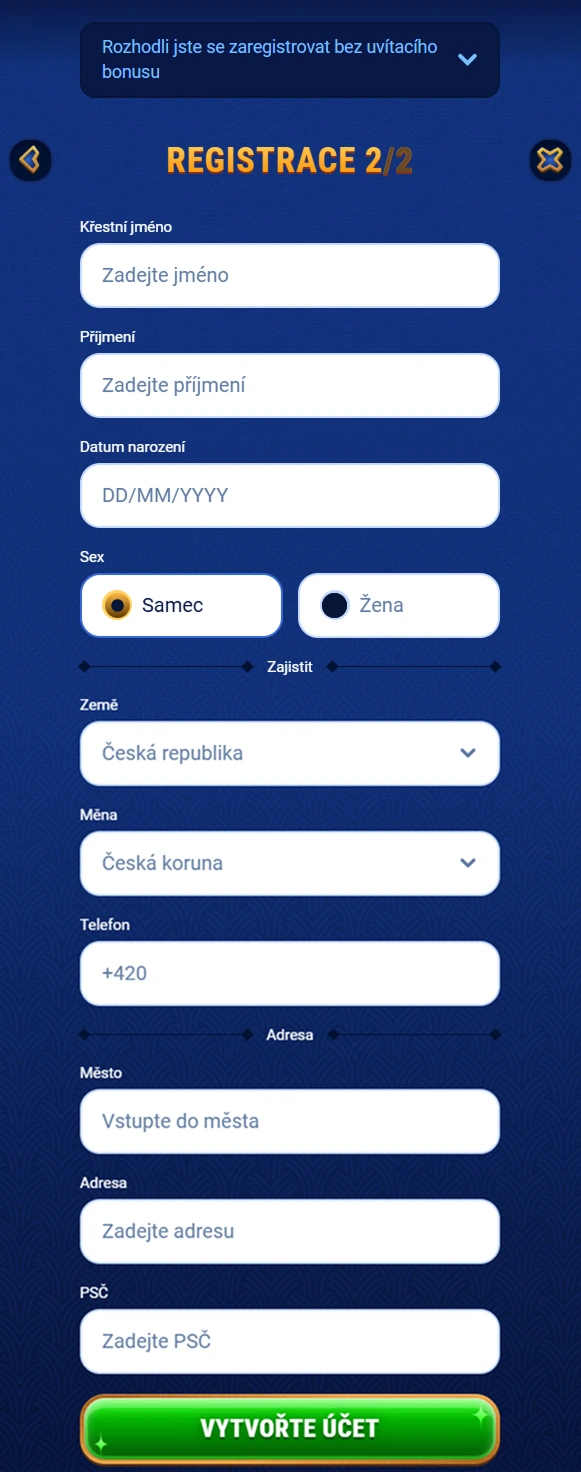 Registration 3-CZ